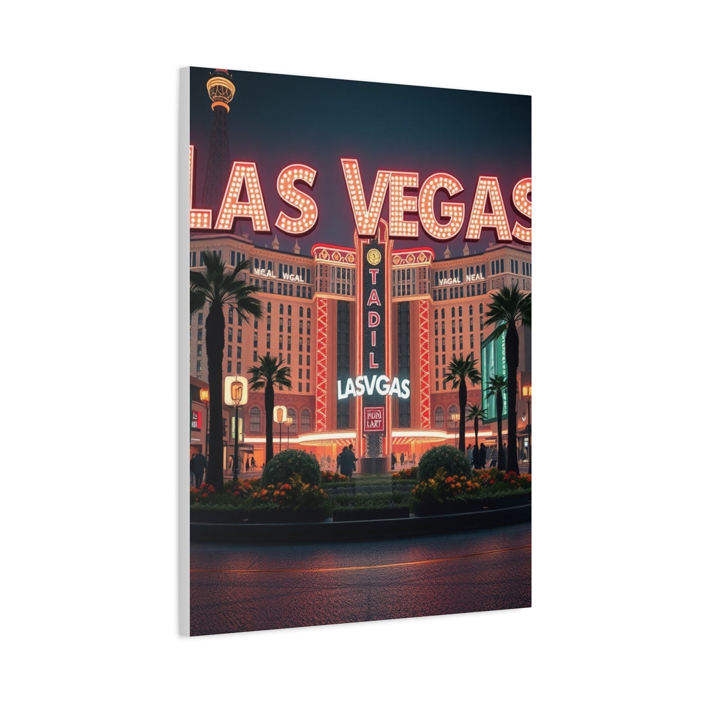 Las Vagas Art Canvas Art 6 Wall Art & Canvas Print