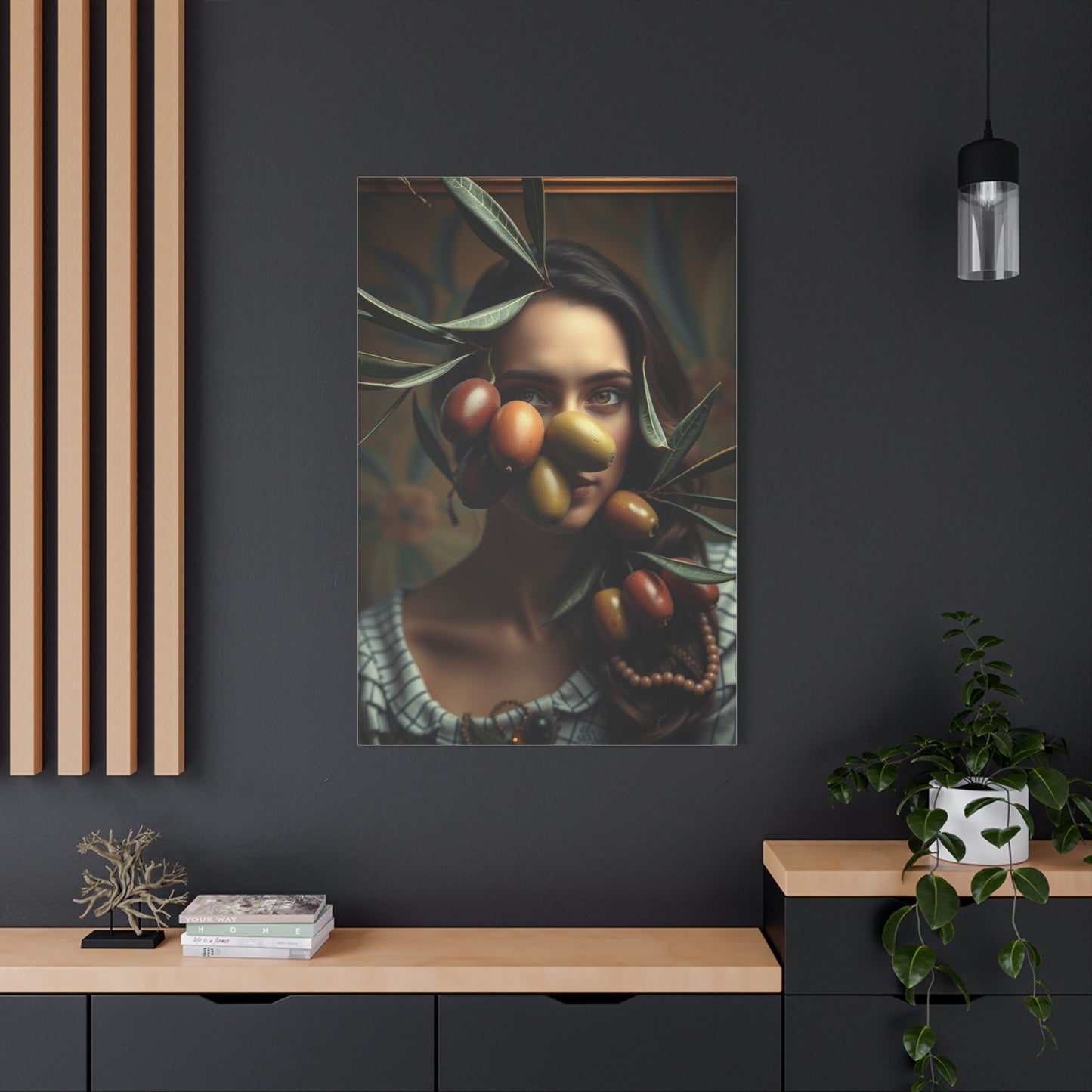 Olive Oasis Canvas Collection Wall Art & Canvas Print
