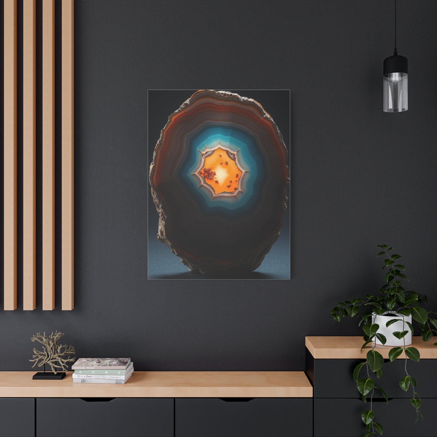 Masterpiece Agates, Geodes & Minerals Art Vision Wall Art & Canvas Print