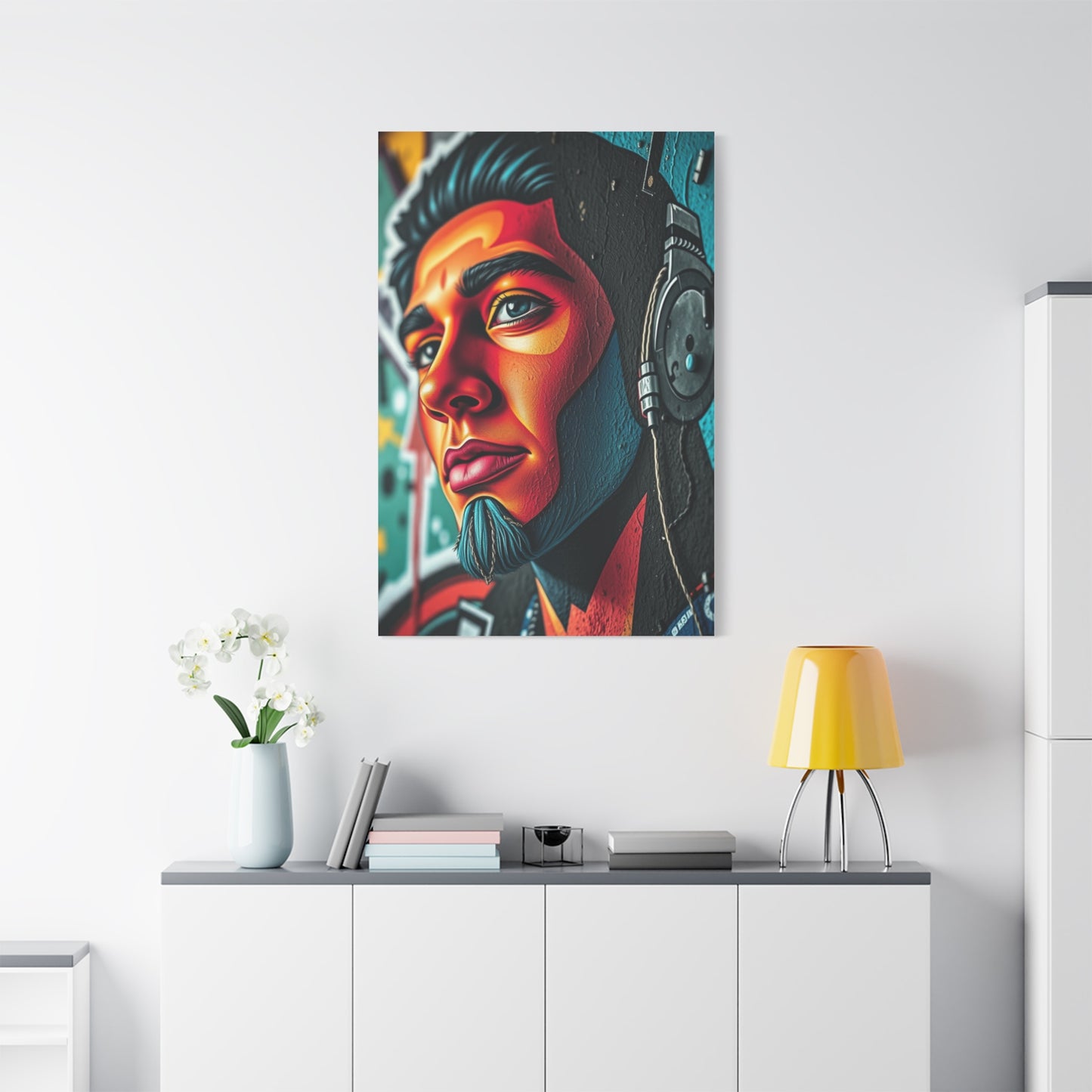 Vivid Metropolis Mural Wall Art & Canvas Print