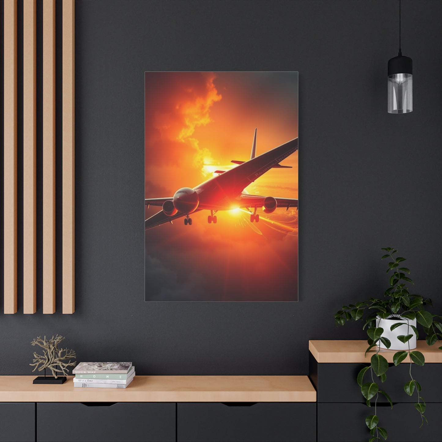 Vision Airplane Art Art Wall Art & Canvas Print