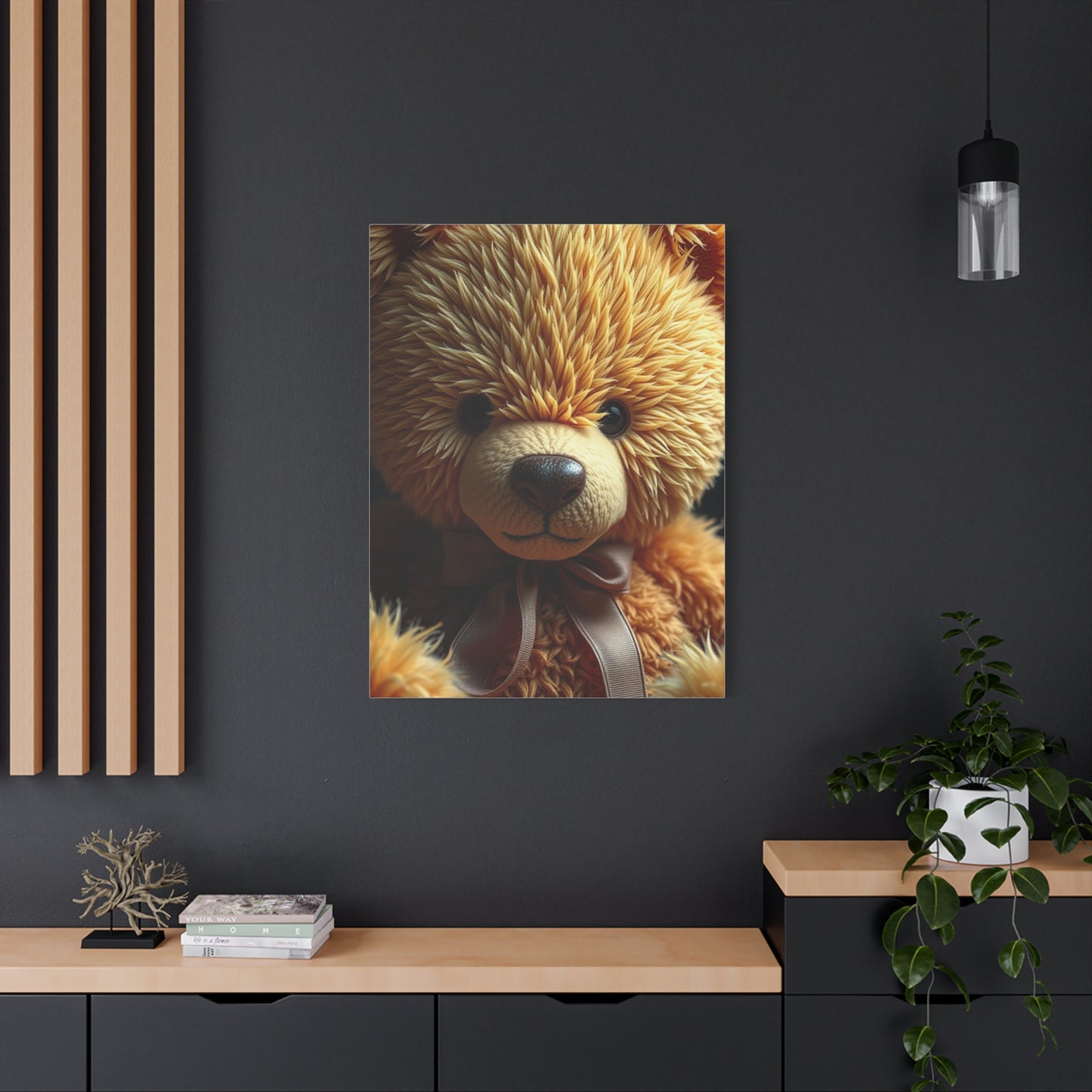 Teddy Bear Art Premium Canvas 18 Wall Art & Canvas Print