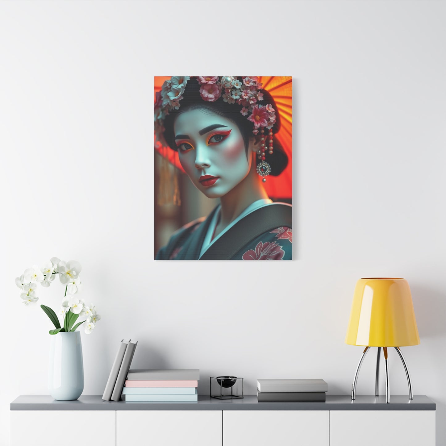 Geisha Art Canvas Art 9 Wall Art & Canvas Print