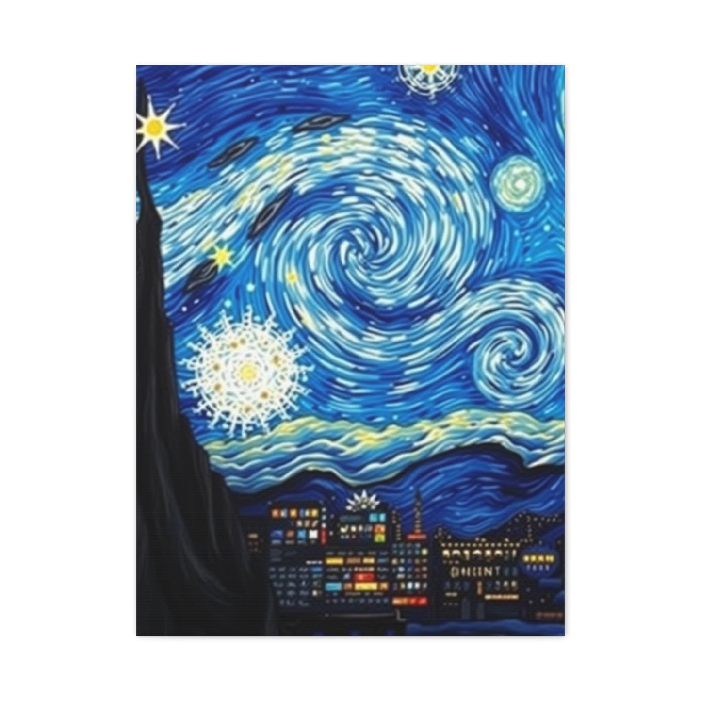 The Starry Night Canvas Art Canvas Art 4 Wall Art & Canvas Print