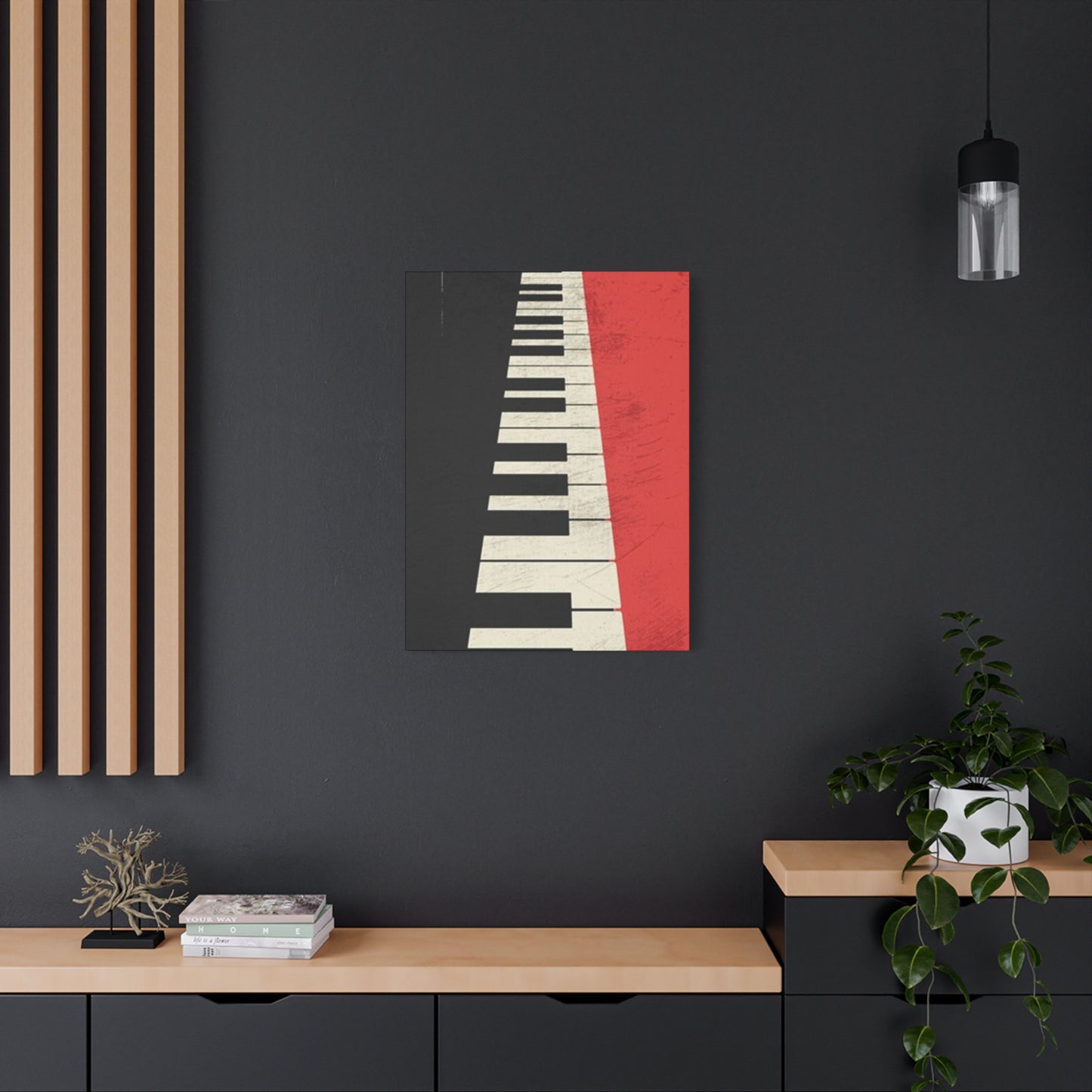 Black And Red Piano Wall Art & Canvas Prints