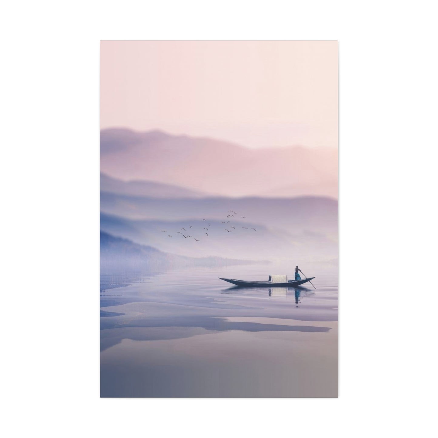 Clear Water Boat Wall Art & Canvas Prints