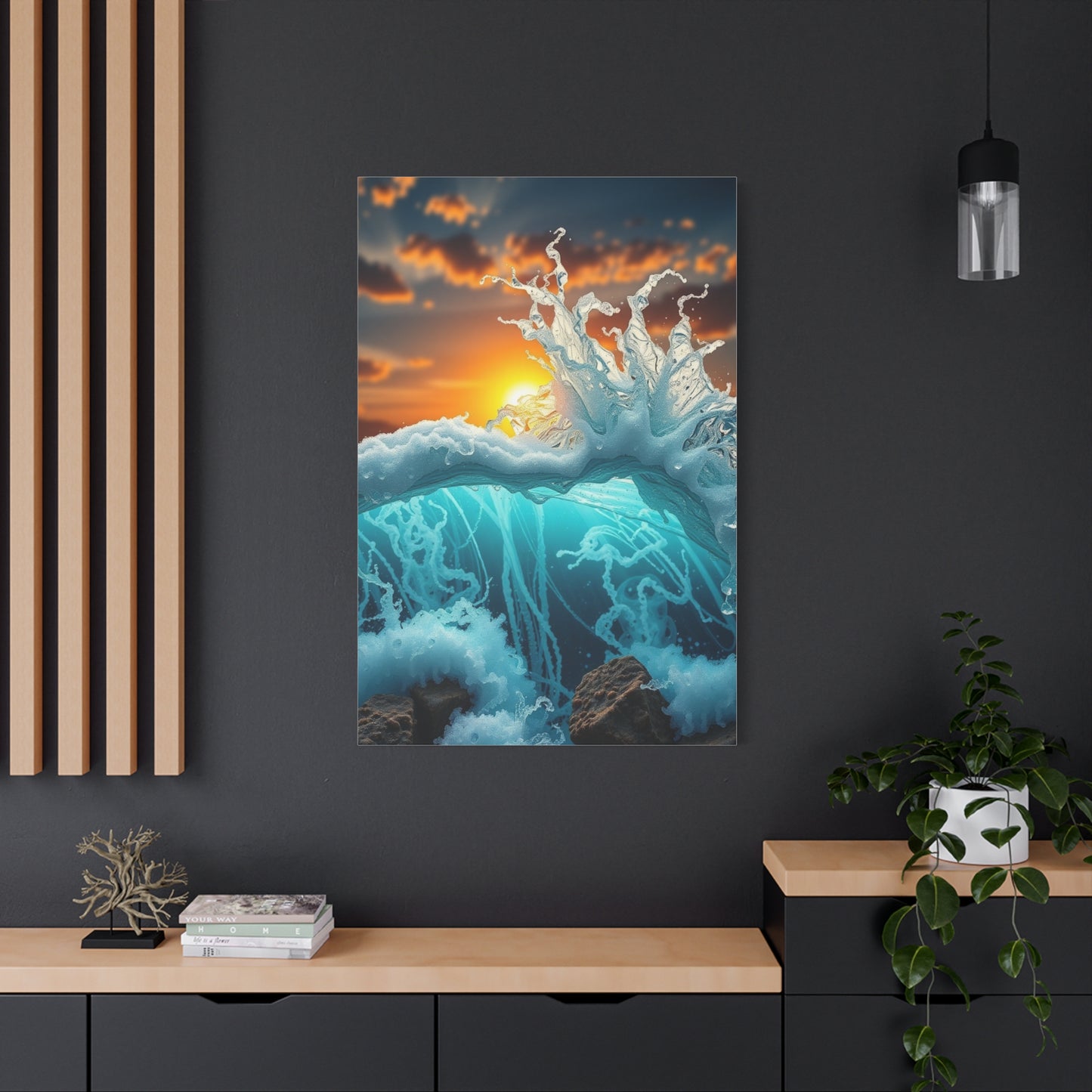 Harbor Reflections Artwork Wall Art & Canvas Print