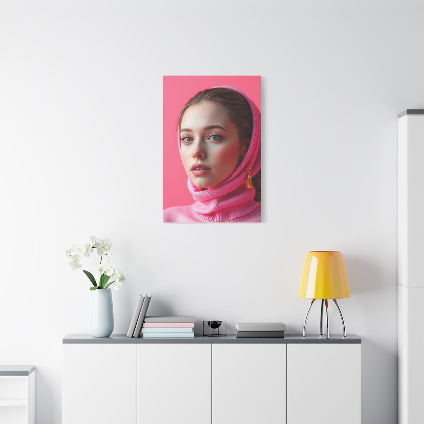 Pink Art Premium Canvas 19 Wall Art & Canvas Print