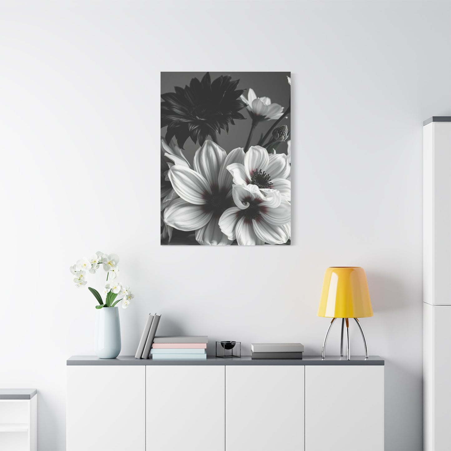 Sable & Alabaster Flora Wall Art & Canvas Print