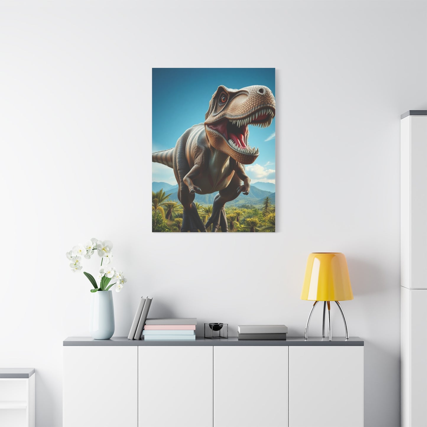 Tyrannosaurus Rex Art Canvas Art 4 Wall Art & Canvas Print