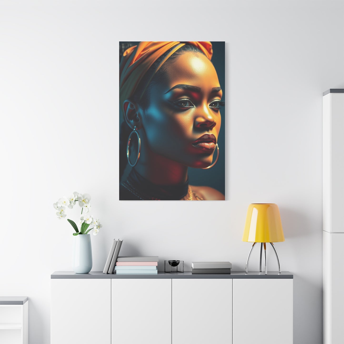Glamorous Rihanna Artistry Canvas Wall Art & Canvas Print
