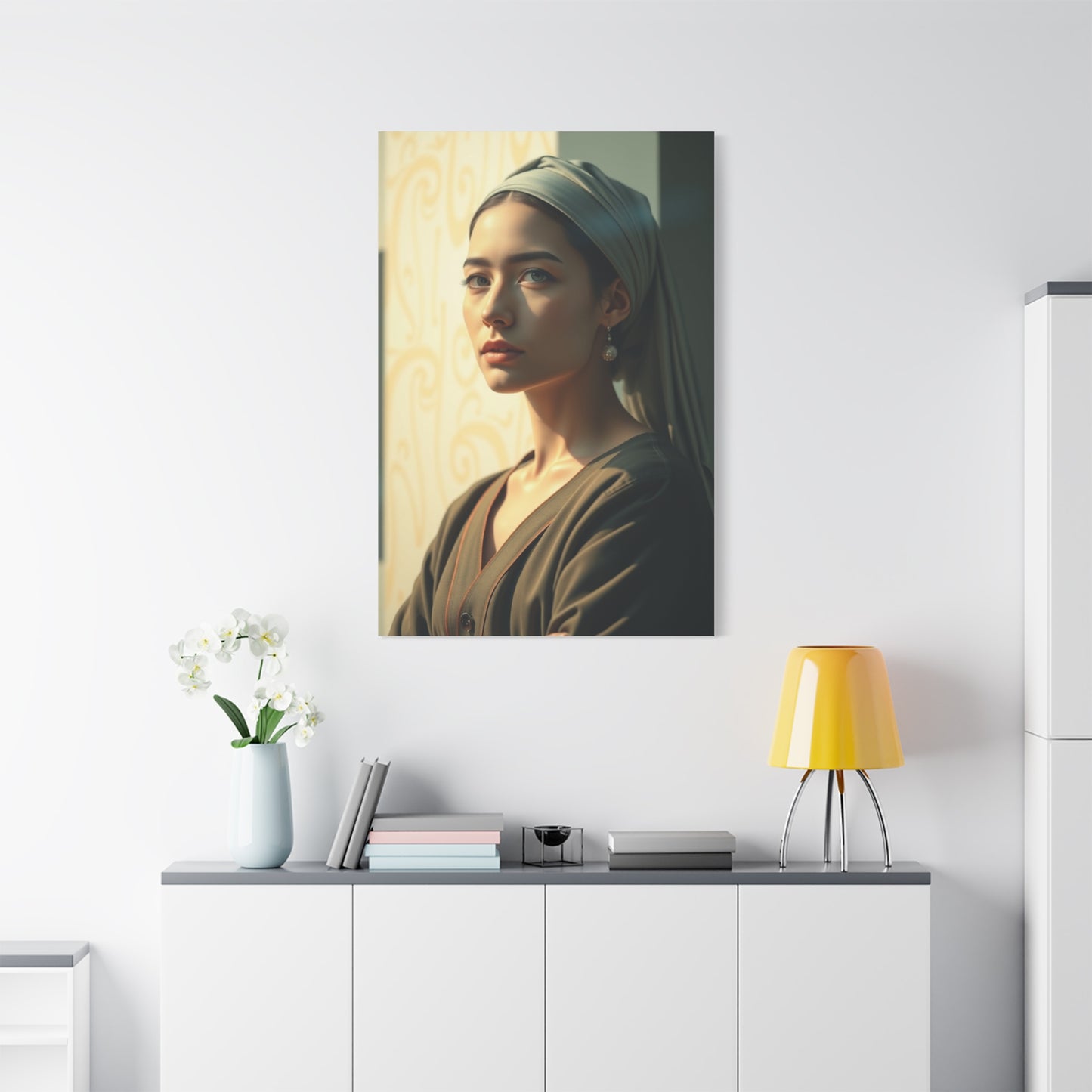 Opulent Nouveau Expression Wall Art & Canvas Print