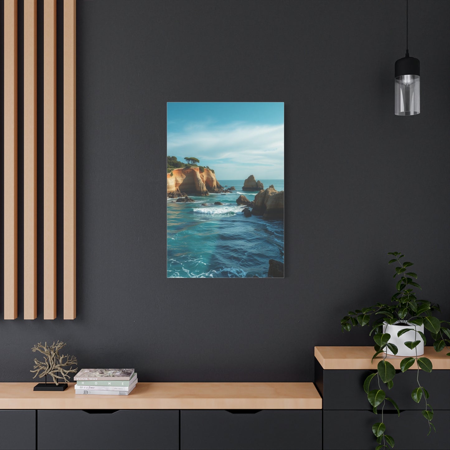 Luminous Coastal Vistas Wall Art & Canvas Print