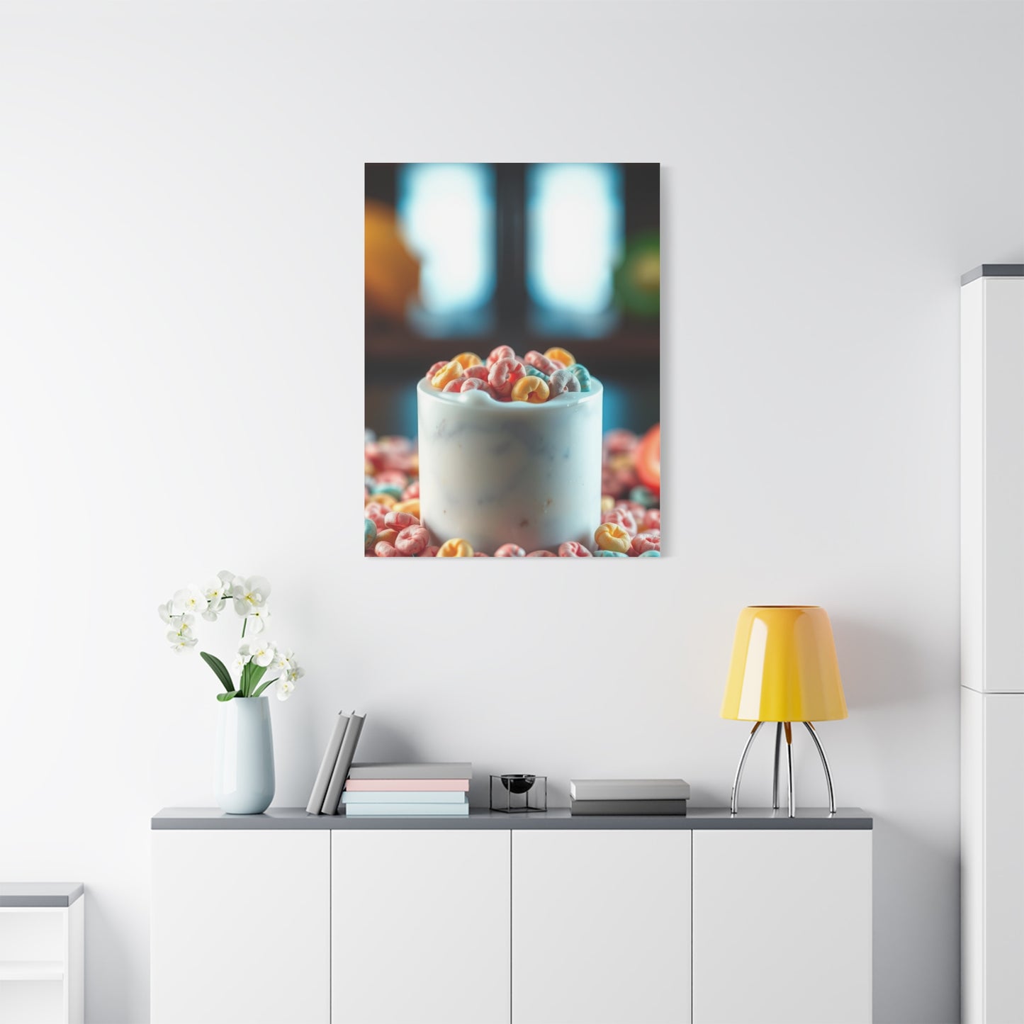 Dazzling Loop Mosaic Artwork Wall Art & Canvas Print