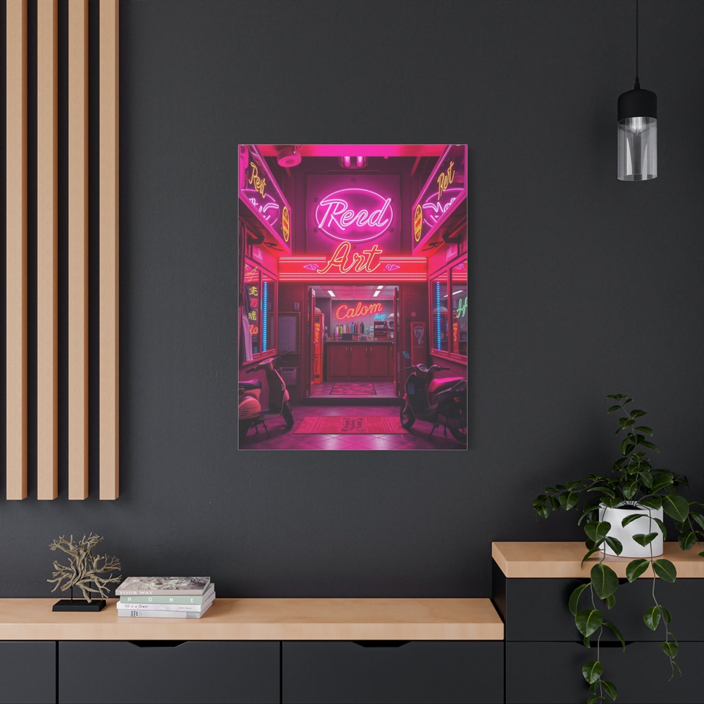 Retro Grandeur Canvas Wall Art & Canvas Print