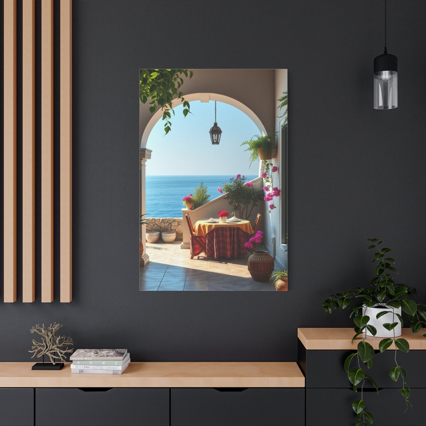 Masterpiece Mediterranean Decor Art Vision Wall Art & Canvas Print