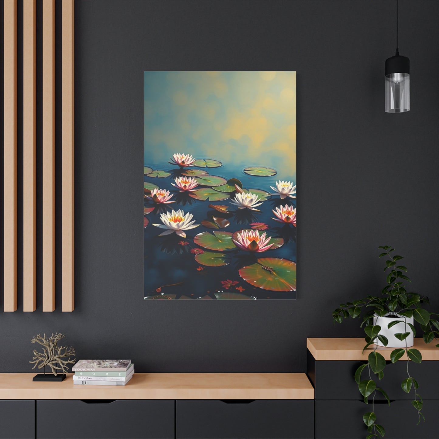 Claude Monet Water Lilies Art Supreme Gallery Wall Art & Canvas Print