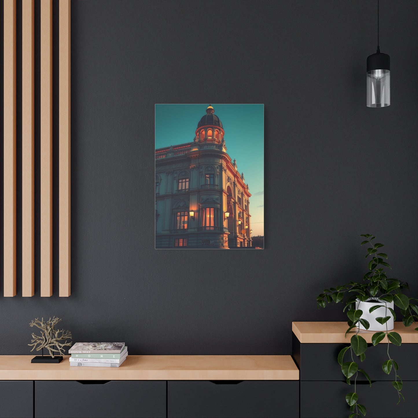 Geometric Grandeur Canvas Wall Art & Canvas Print