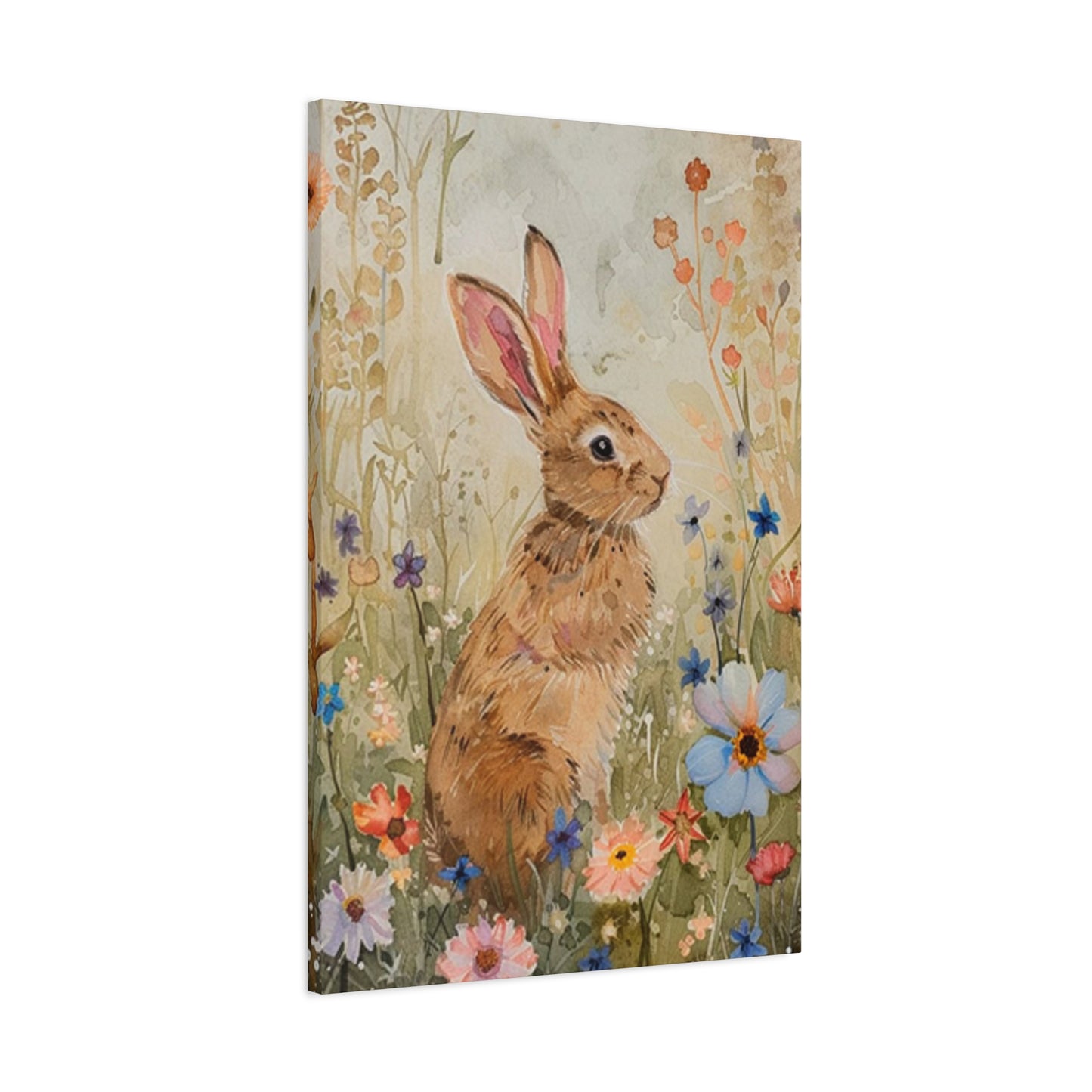 Flora, Fauna & Rabbit Painting Wall Art & Canvas Prints