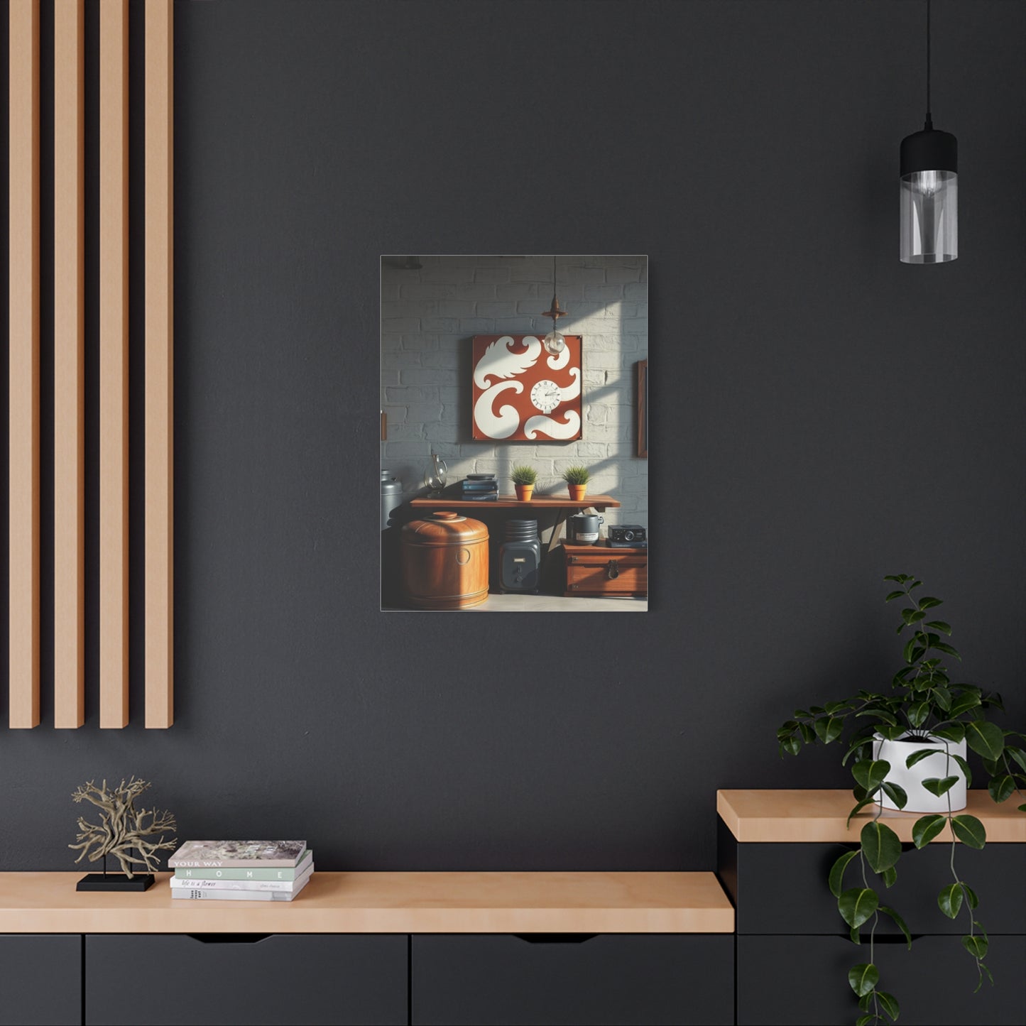 Refined Industrial Aesthetics Wall Art & Canvas Print
