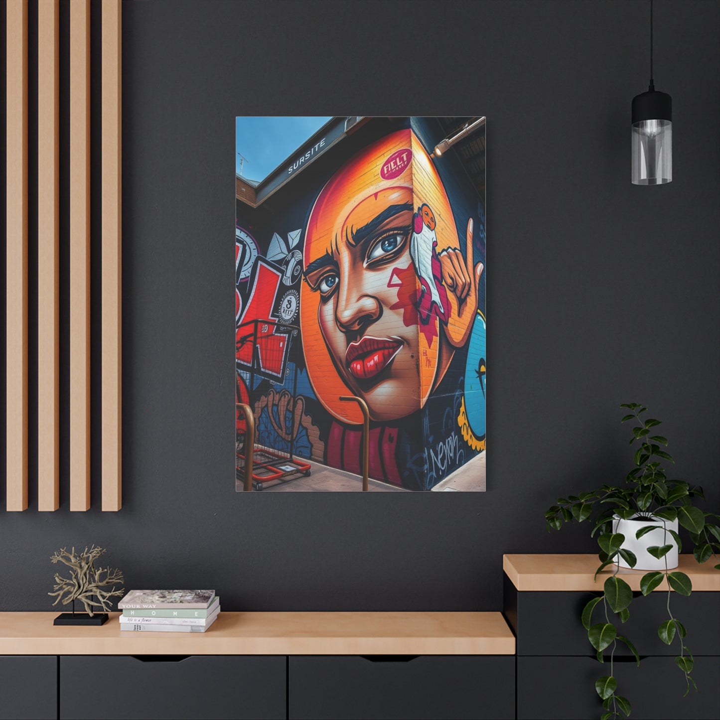 Modern Urbane Masterpiece Wall Art & Canvas Print
