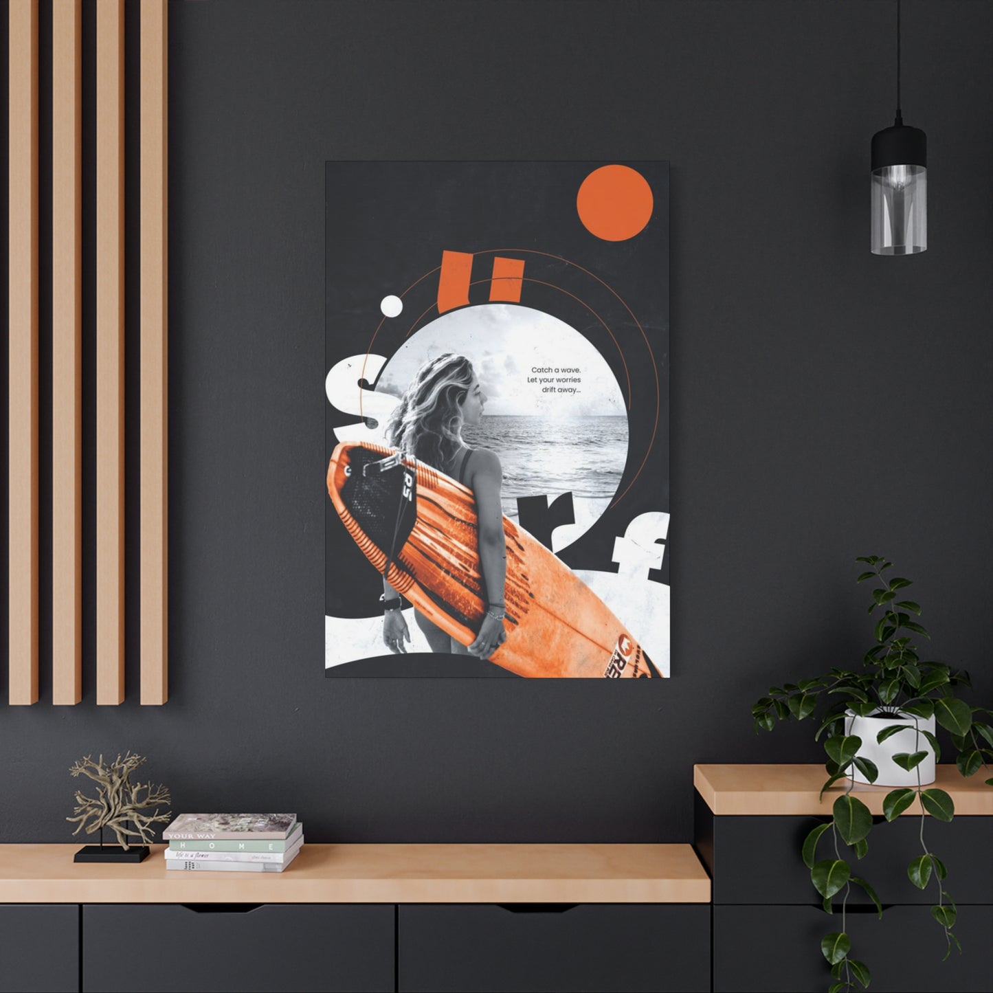 Professional Surfing Poster Wall Art & Canvas Prints
