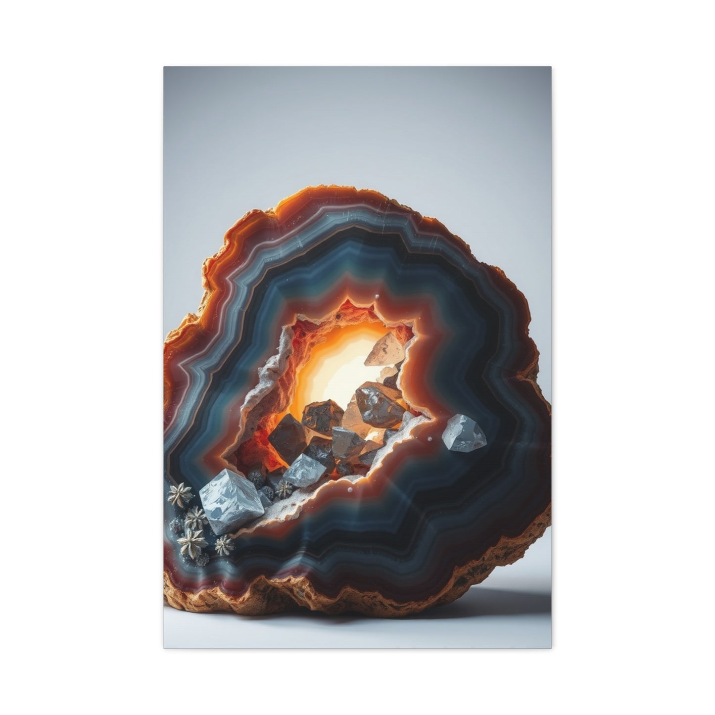 Supreme Art Agates, Geodes & Minerals Collection Wall Art & Canvas Print