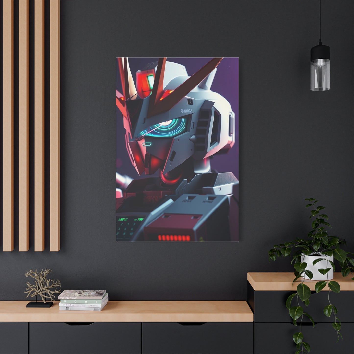 Gundam Art Supreme Canvas Gallery Wall Art & Canvas Print