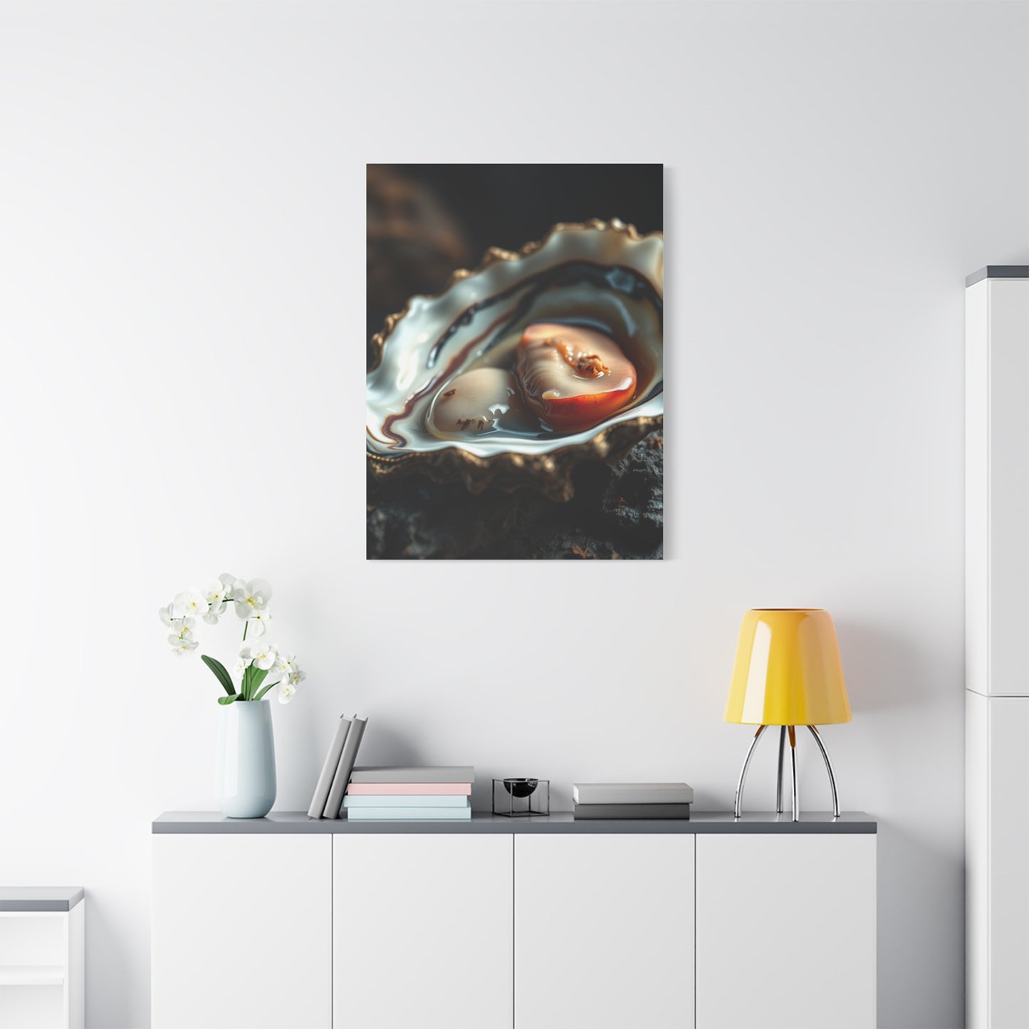 Oyster Art Canvas Art 5 Wall Art & Canvas Print