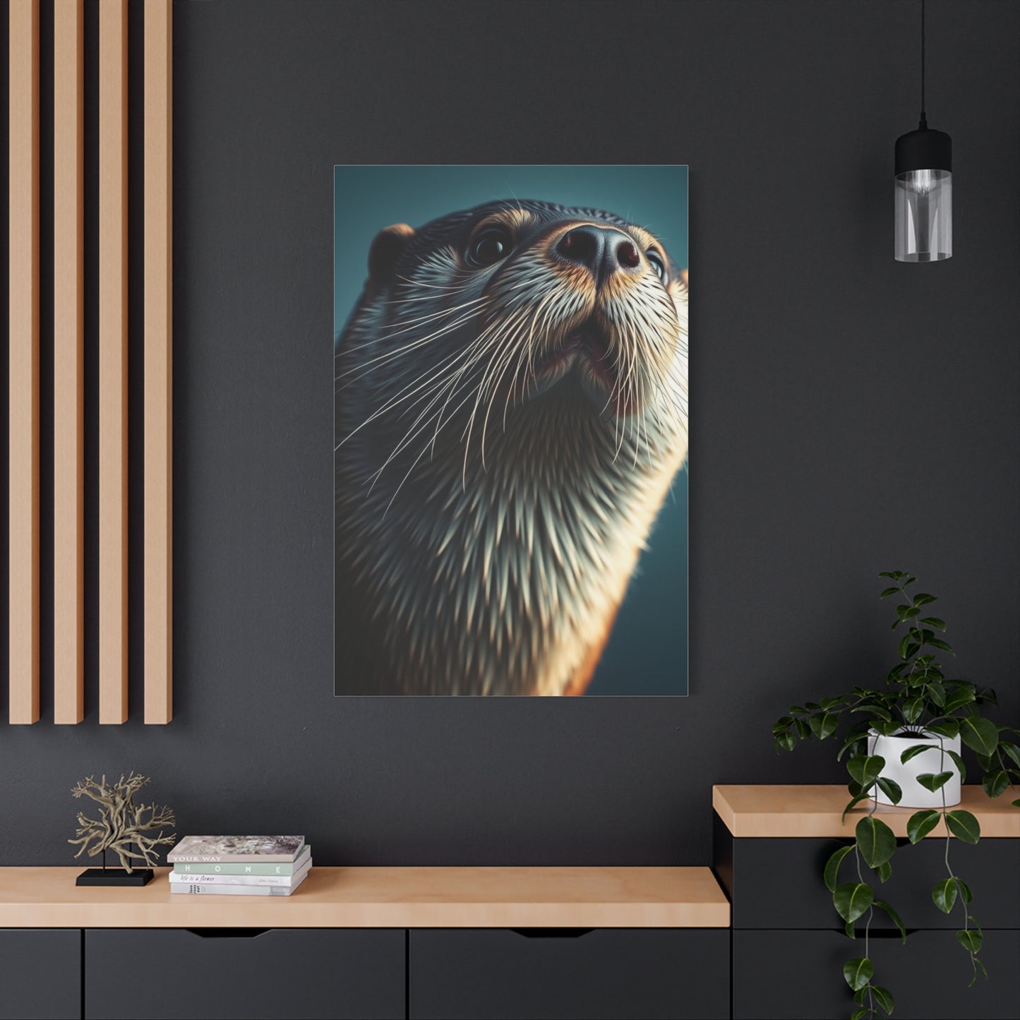 Otter Art Luxury Canvas Wall Art & Canvas Print