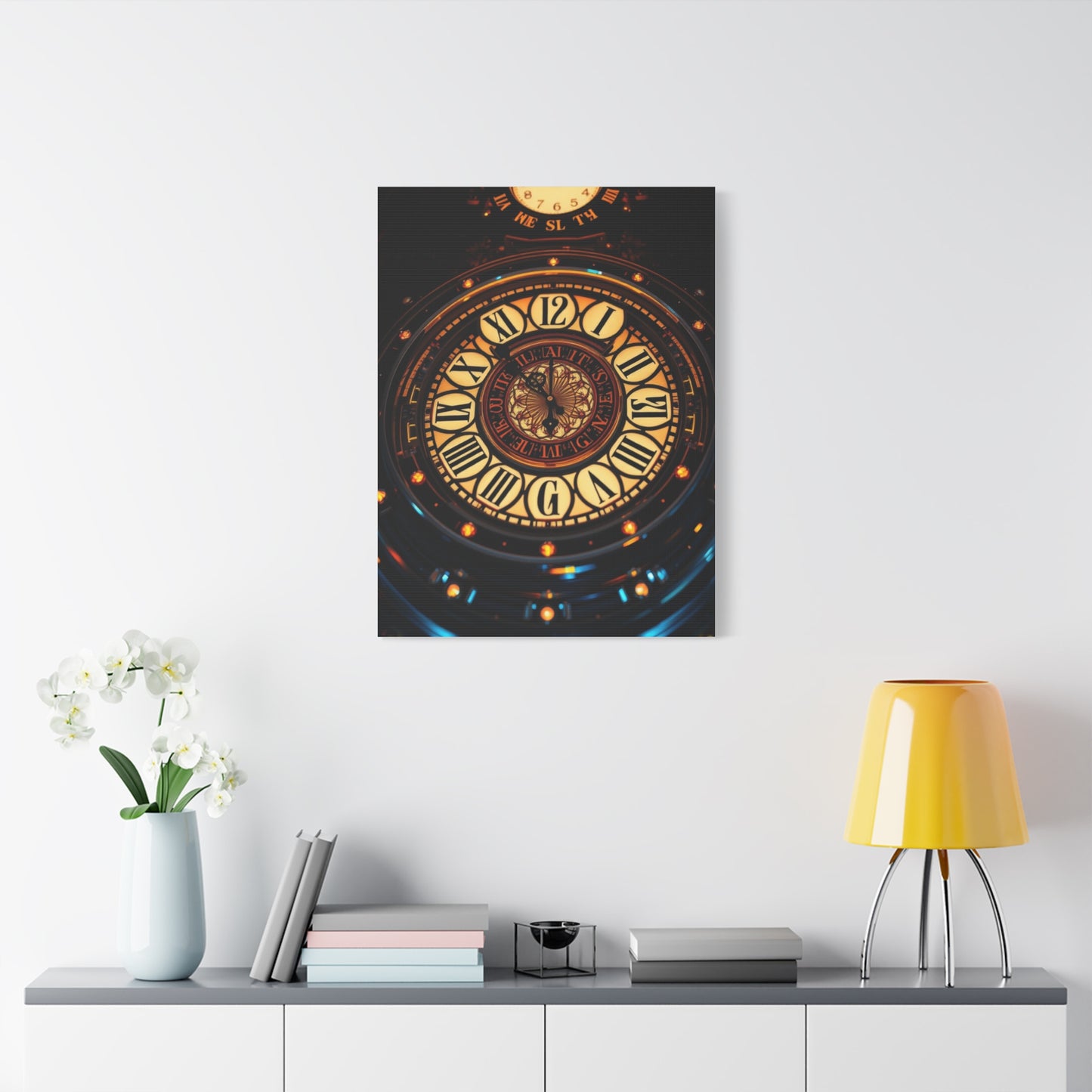 Clock Art Canvas Art 9 Wall Art & Canvas Print