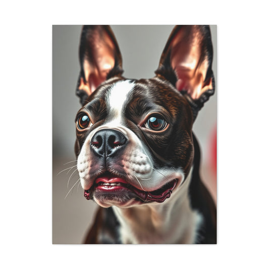 Vision Boston Terrier Art Art Wall Art & Canvas Print