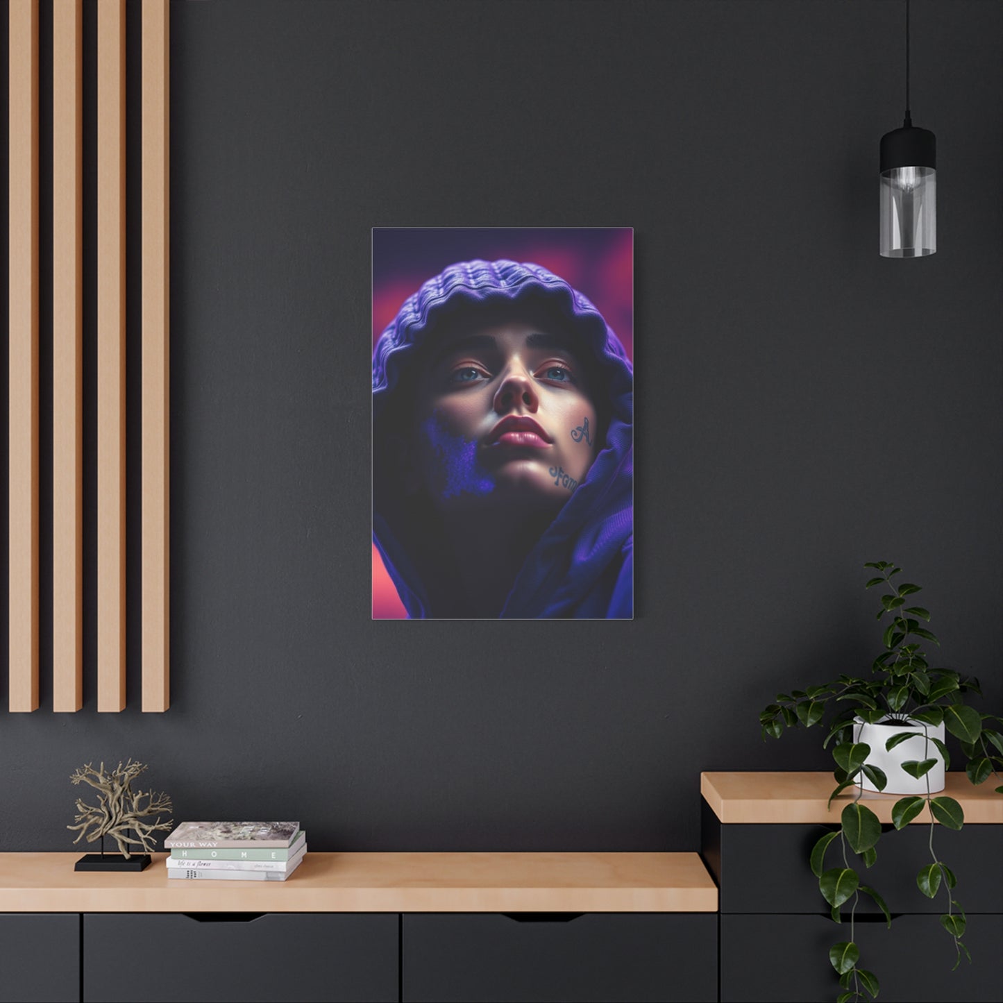 Violet Reverie Canvas