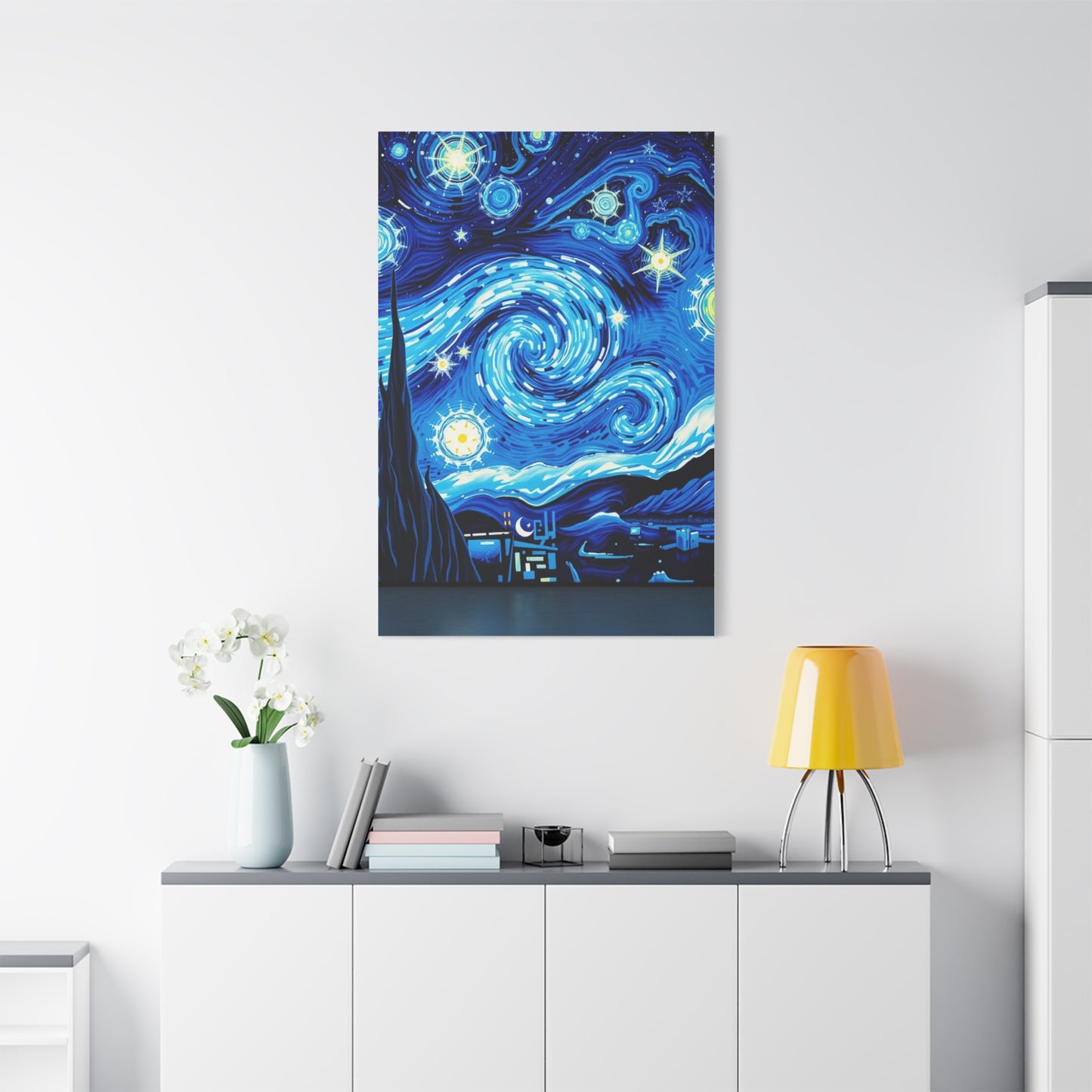 The Starry Night Canvas Art Canvas Art 3 Wall Art & Canvas Print