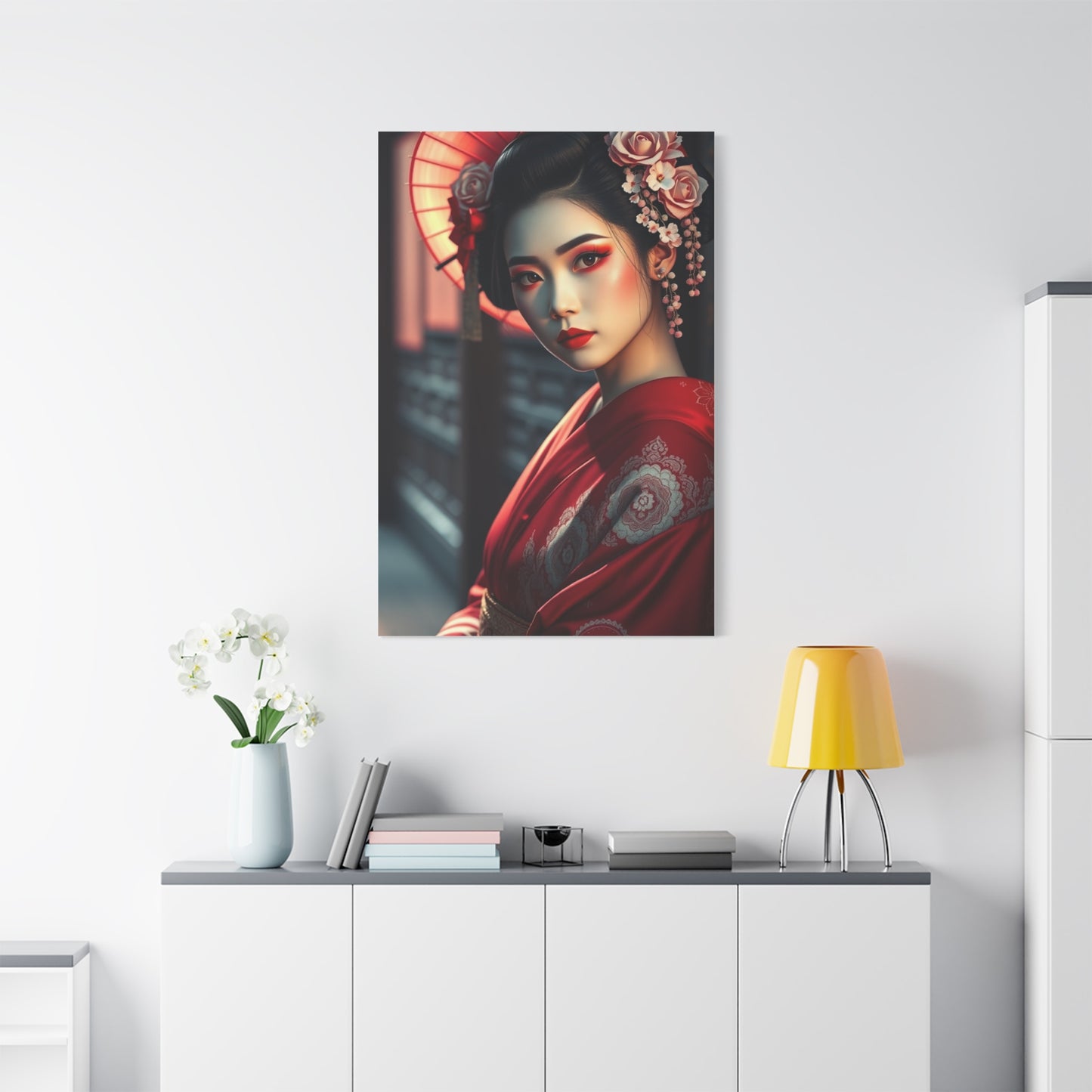 Geisha Art Canvas Art 7 Wall Art & Canvas Print