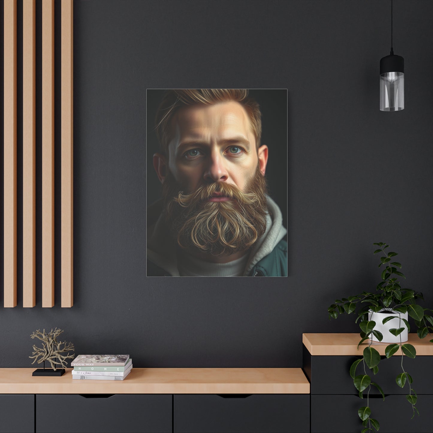 Leafy Grandeur Artwork Wall Art & Canvas Print
