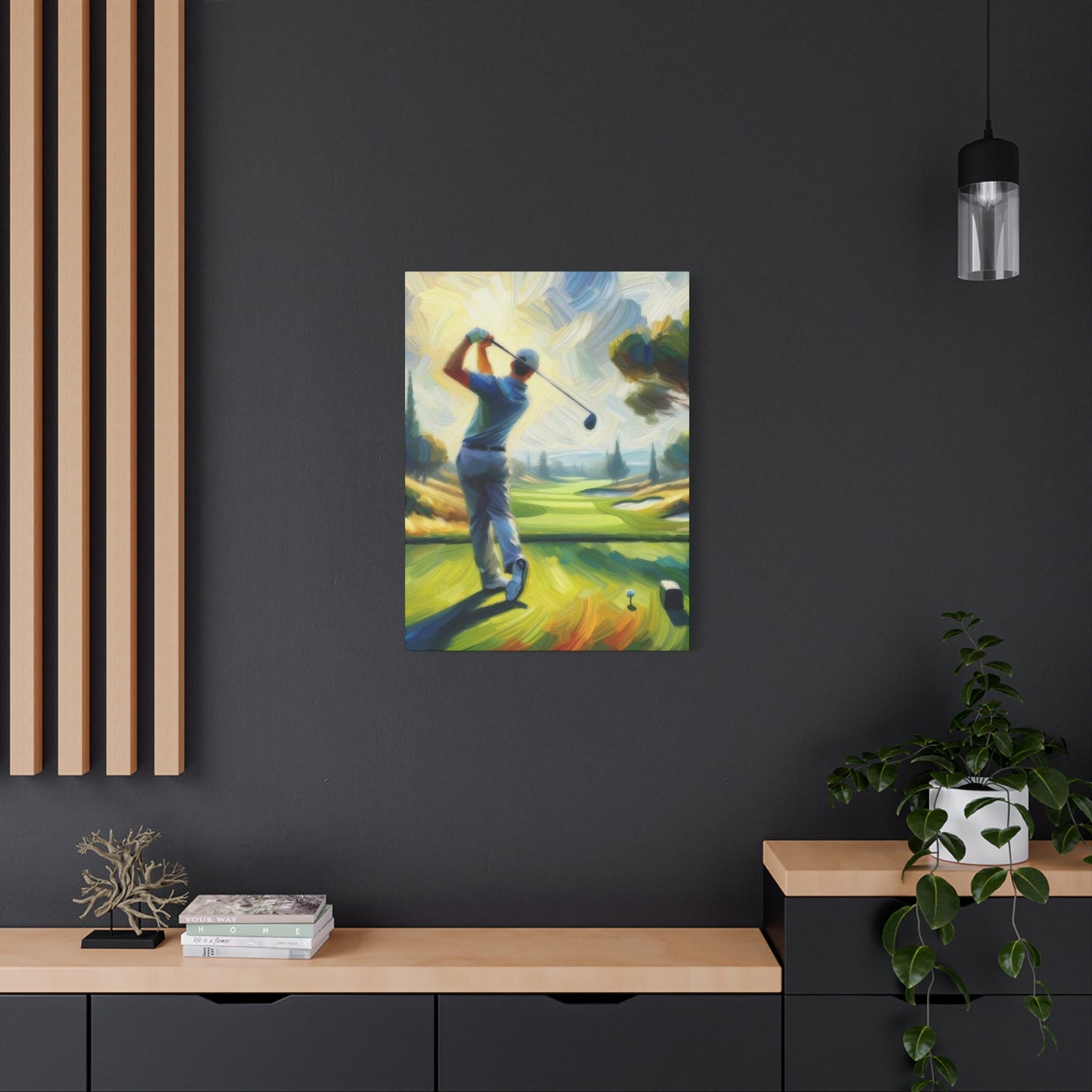 Golf Swing 2 Wall Art & Canvas Prints