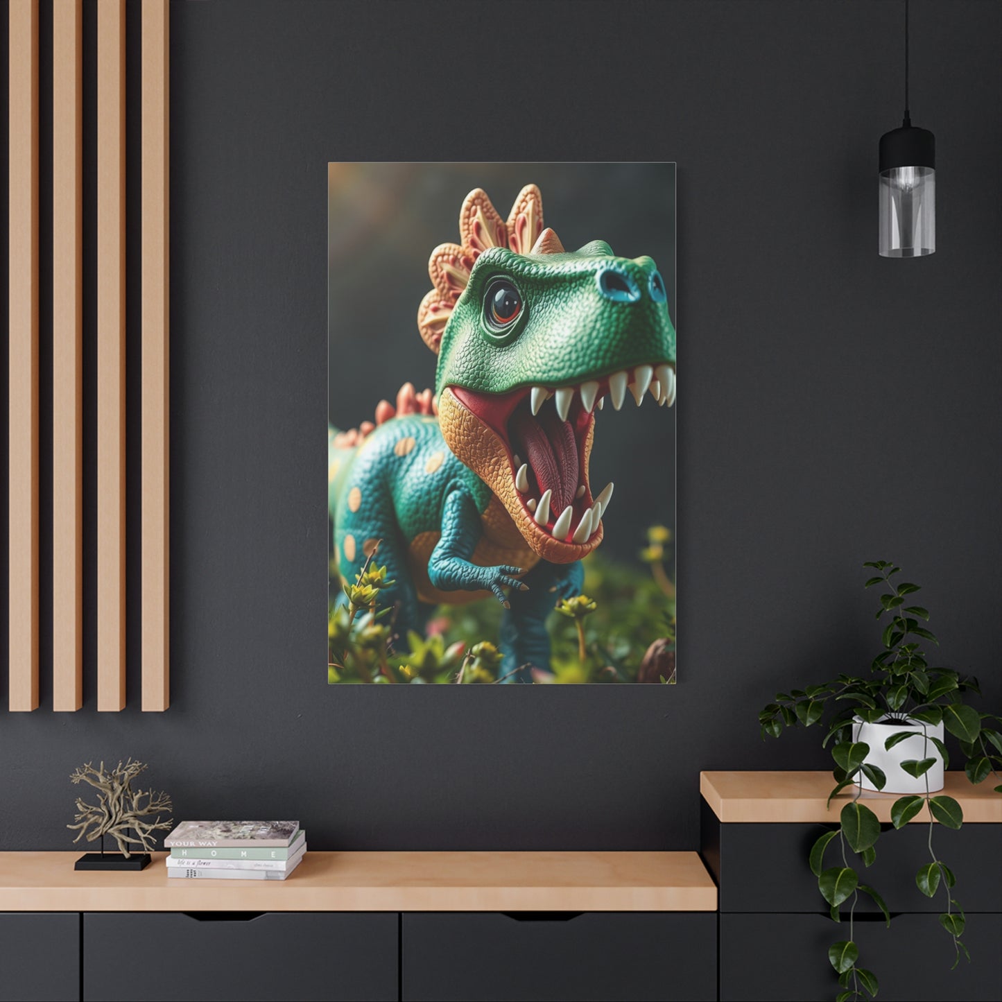 Kid’s Dinosaur Art Canvas Art 10 Wall Art & Canvas Print
