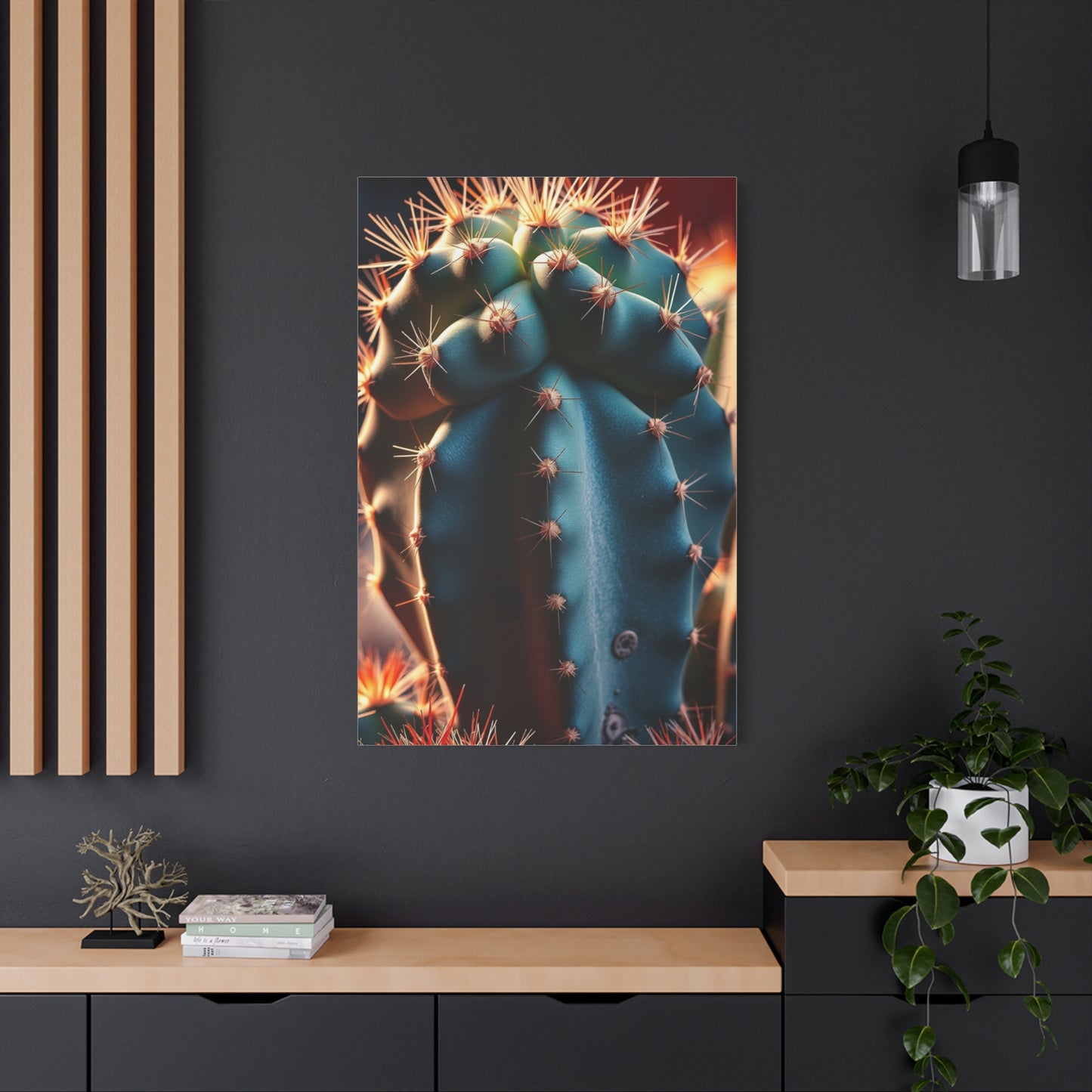 Succulent Serenity Art Wall Art & Canvas Print