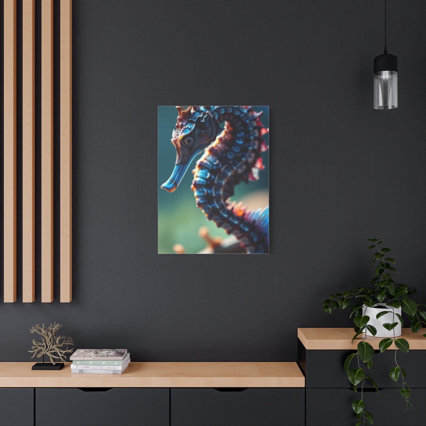 Seahorse Art Canvas Art 5 Wall Art & Canvas Print