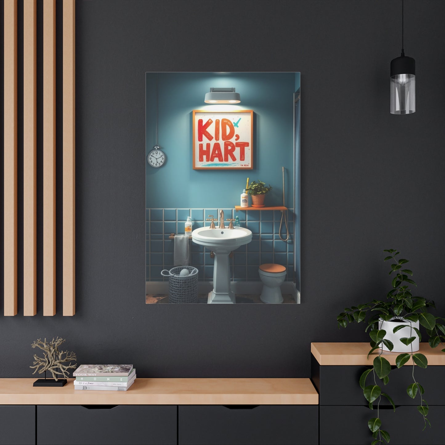 Supreme Kid’s Bathroom Art Collection Wall Art & Canvas Print