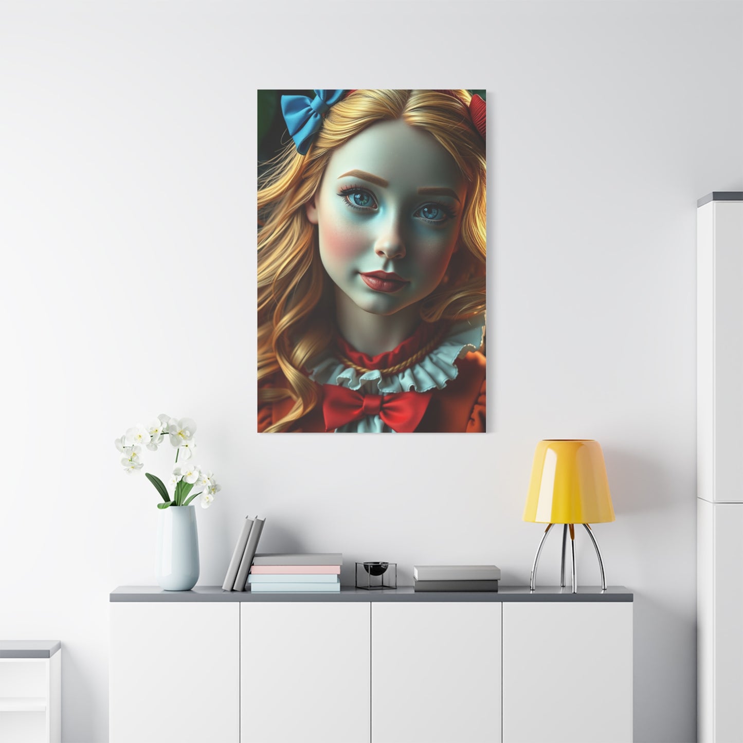 Supreme Collection Alice In Wonderland Characters Art Wall Art & Canvas Print