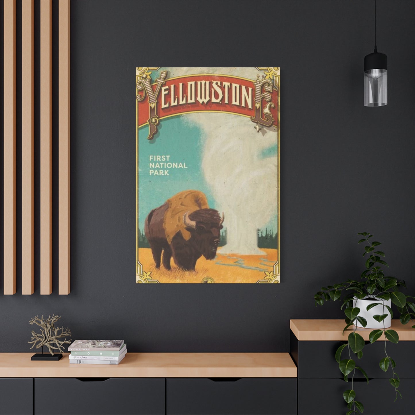 Yellow Stone The National Park Wall Art & Canvas Prints