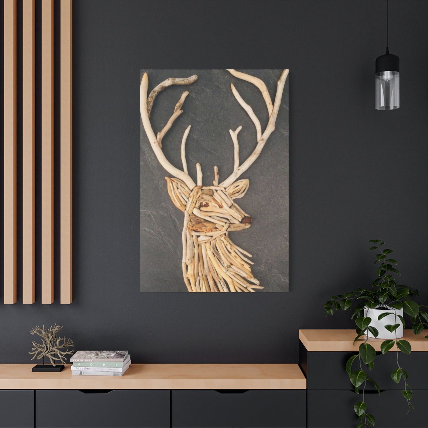 Driftwood Deer Wall Art & Canvas Prints