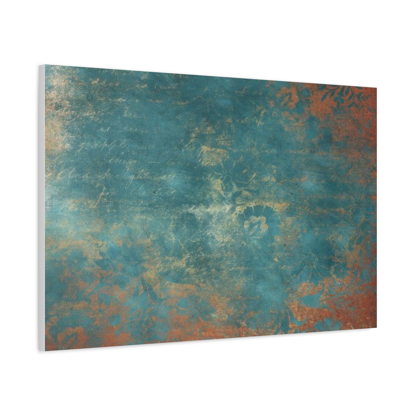Teal Rust Reverie Wall Art & Canvas Prints