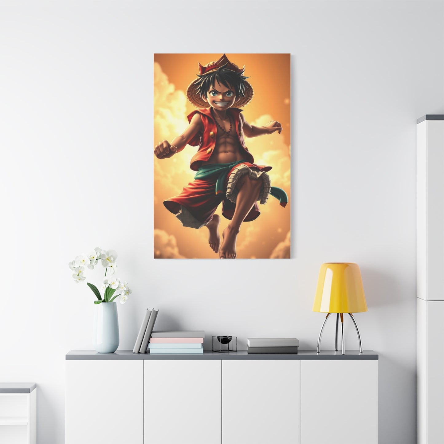 Monkey D. Luffy Art Canvas Art 1 Wall Art & Canvas Print