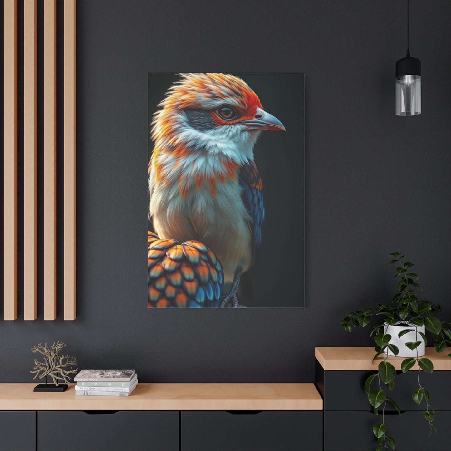 Ornithic Grace Canvas Wall Art & Canvas Print