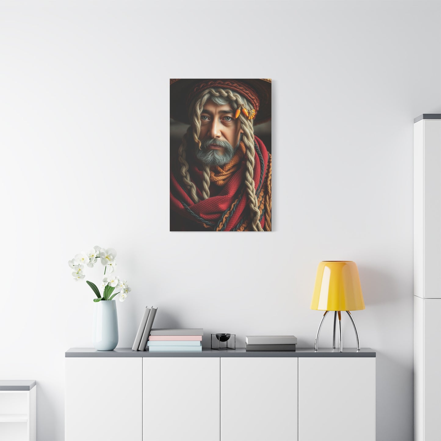 Vintage Serenity Panels Wall Art & Canvas Print