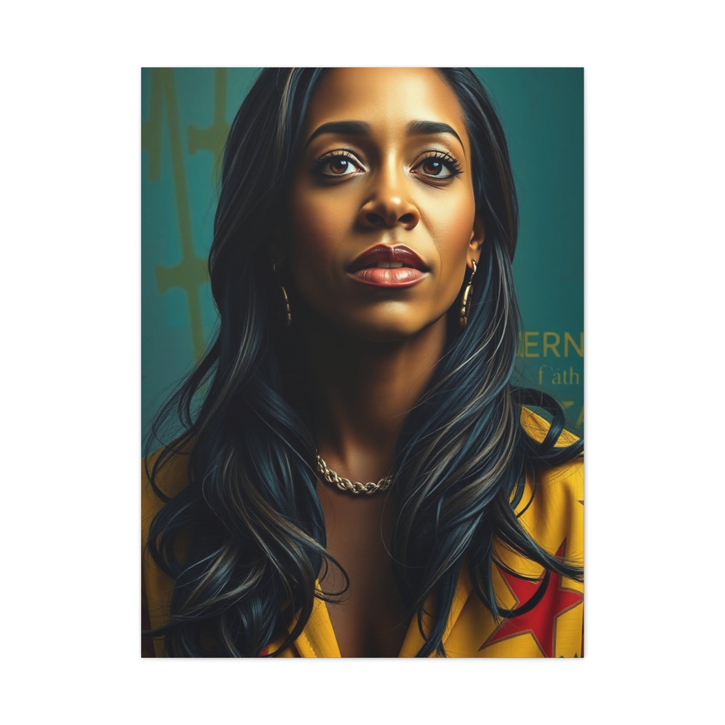 Kamala Harris Art Canvas Art 1 Wall Art & Canvas Print