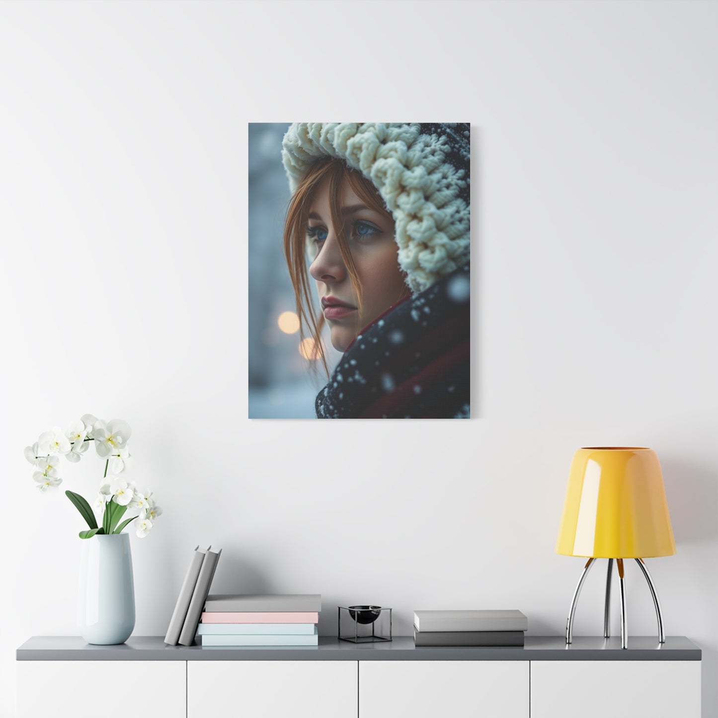 Whispering Winter Tableau Wall Art & Canvas Print